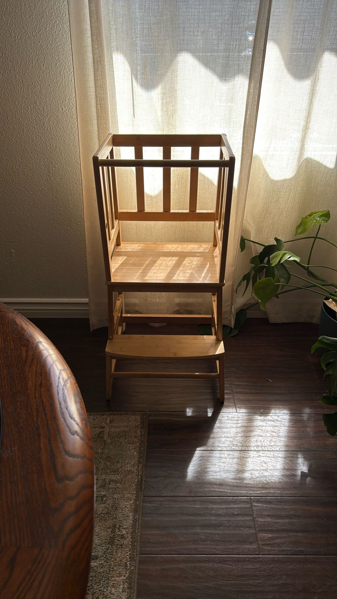 Bamboo Learning Tower Toddler Step Stool