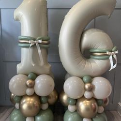 Personalized Balloons "16th Birthday"  $85