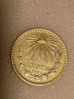 Silver Peso from Mexico