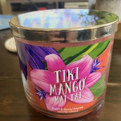 Bath and Body Works Tiki Mango Mai Tai Candle