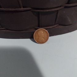 1917 Wheat Penny No Mint Mark Error 