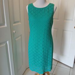 Ronni Nicole Green Sleeveless Dress Size 12