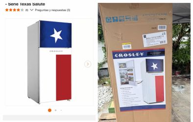 Crosley Texas Salute Series  Refrigerator