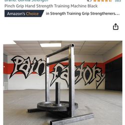 Pinch Grip Hand Strength Training Machine 