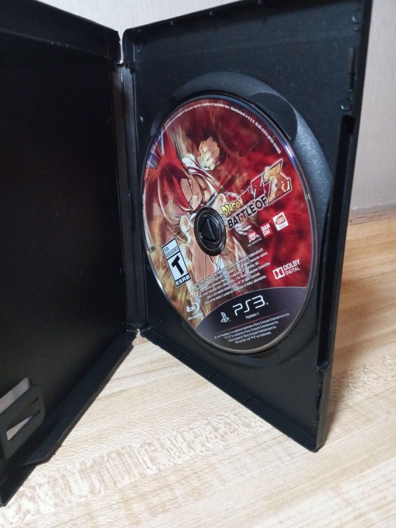 PS3 Dragon Ball Z Battle Of Z
