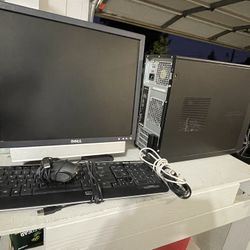 Computer, Printer and Monitor 