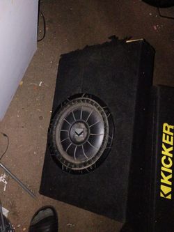 Kicker Comp VT 12-in In Wedge Sealed Box
