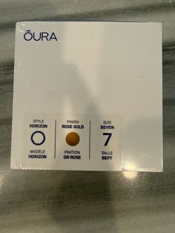 Oura Ring Brand New Sealed