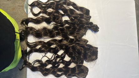8 piece premium synthetic hair extensions