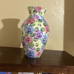Hand Painted Italian Vase