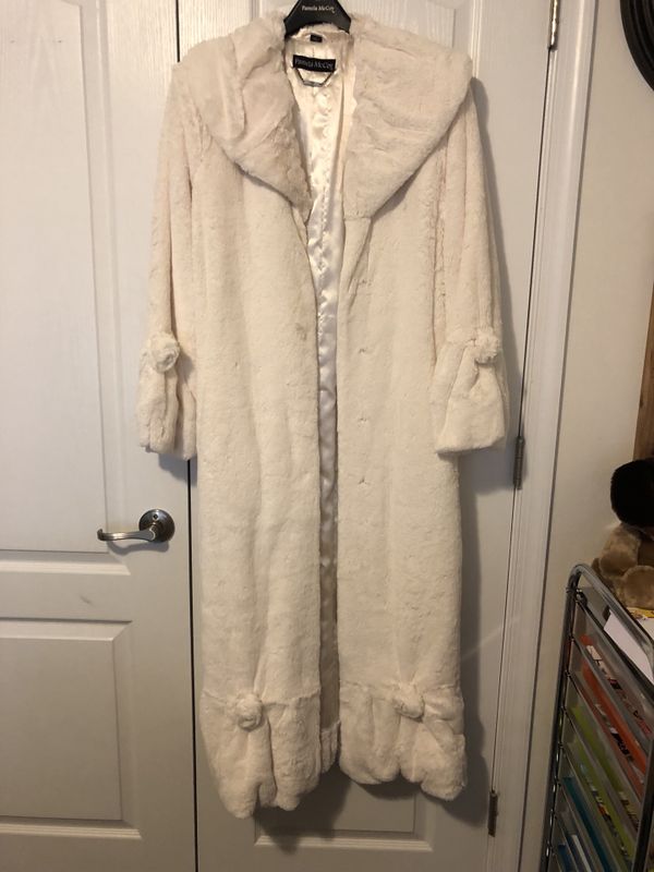 Faux Fur Mink Coat Pamela Mccoy Vintage