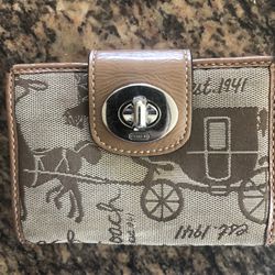 Vintage Coach Wallet Like New