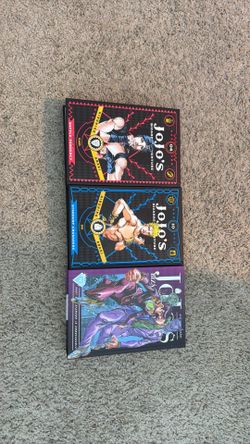 3 Jojo books for 30