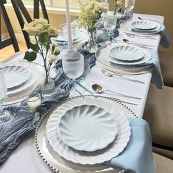 Event Tablescape Decor for Bridal Showers, Baby Showers, Dinner Parties and more!