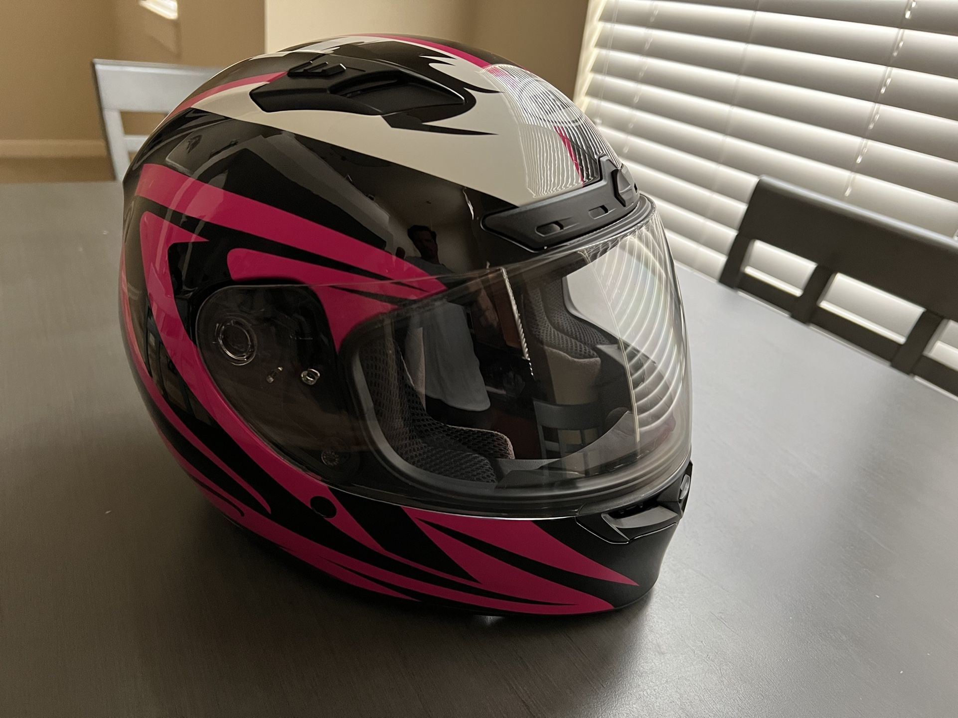Bell Qualifier DLH Motorcycle Helmet (size small) with Sena SMH10 Bluetooth Communicator