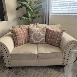 Single and double sofas