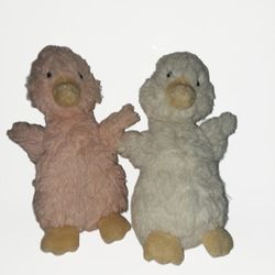 Mary Meyer Putty Duckling Soft Toy Plush Stuffed Animal, Cream, 8