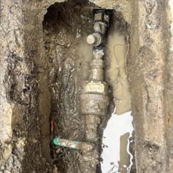 Plumbing sewer water and gas