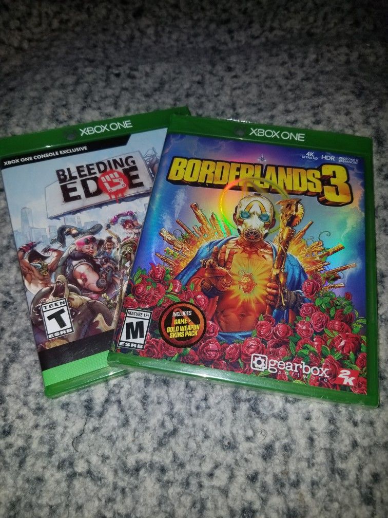 Bleeding Edge & Borderlands3 Xbox One NEW
