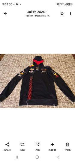 ORACLE RED BULL RACING MENS Pullover Hoodie- NIGHT SKY
