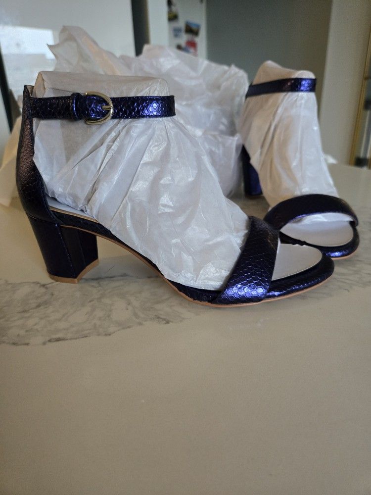Never Used Naturalizer Heels - Blue / 🟣
