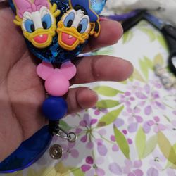 Daisy And Donald Duck Badge Reel 