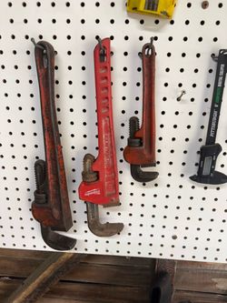 Pipe Wrenches Set of 3