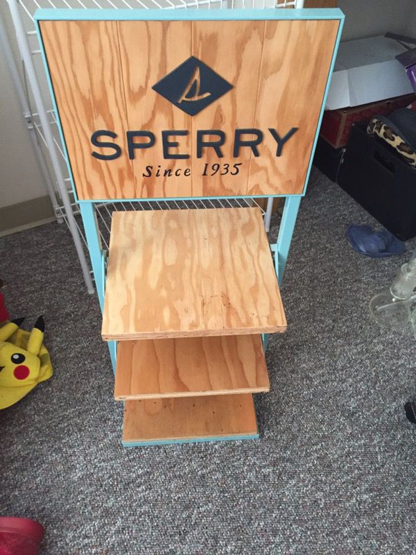 Sperry Display Shelf