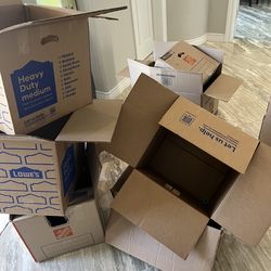 20-30 Moving Boxes Small, Medium & Large