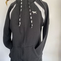 Pink Victoria’s Secret women’s hooded sweater , Women’s S