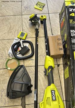 Ryobi 40v 15in string trimmer kit