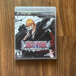 Bleach Soul Resurreccion Game For PS3 