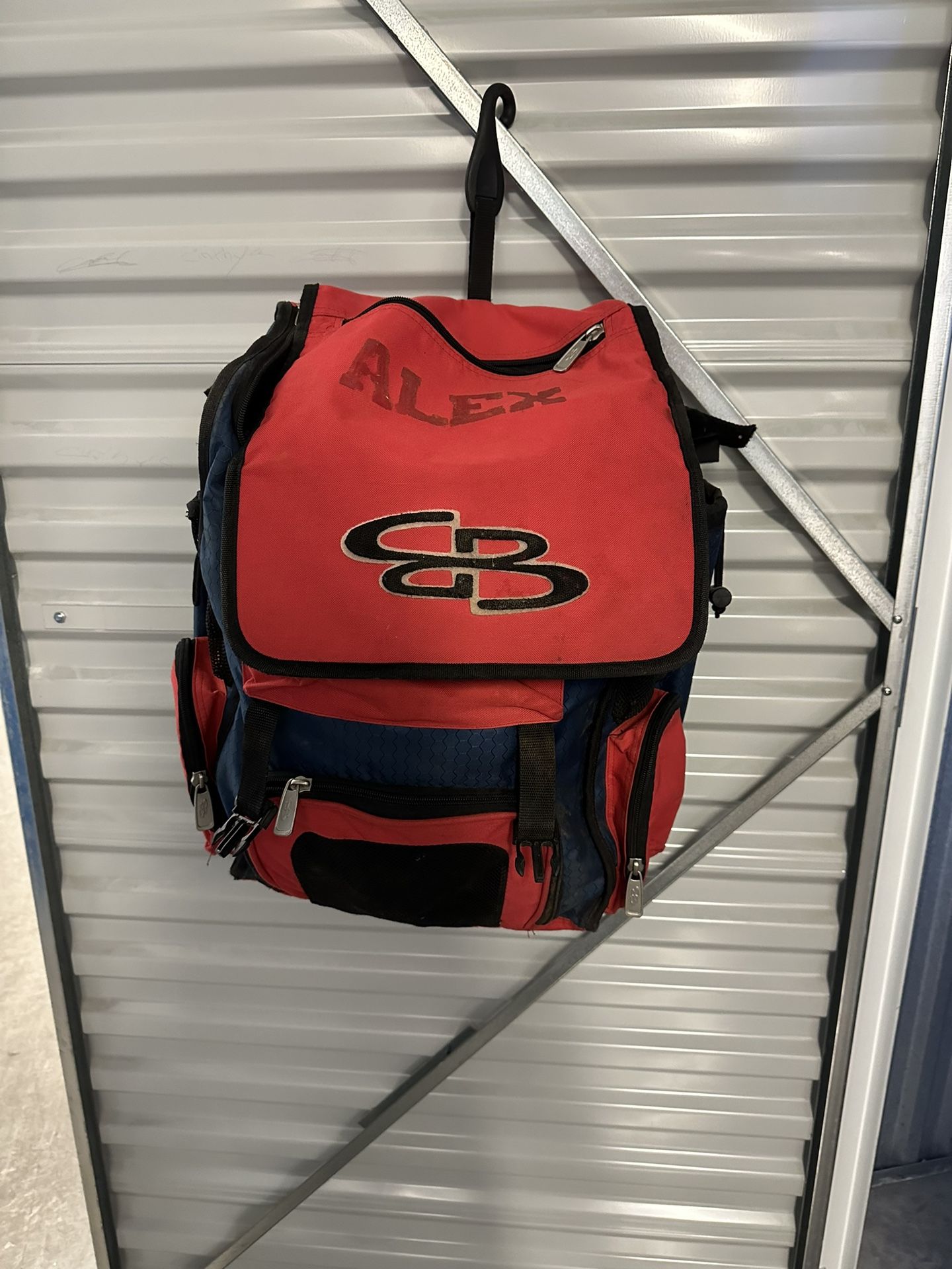 Boombah Back Pack Carry Baseball Bat Bag No Damage