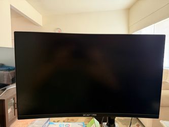 Sceptre Curved Monitor 75hz 1080p (with Desk Mount)