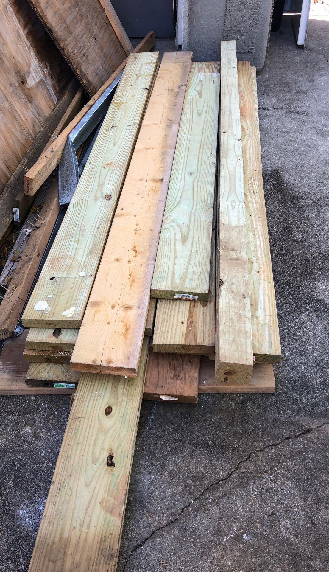 Treated lumber for sale 2x6x8