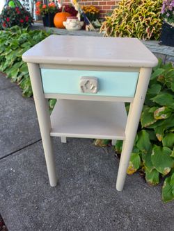 End Table Solid Wood