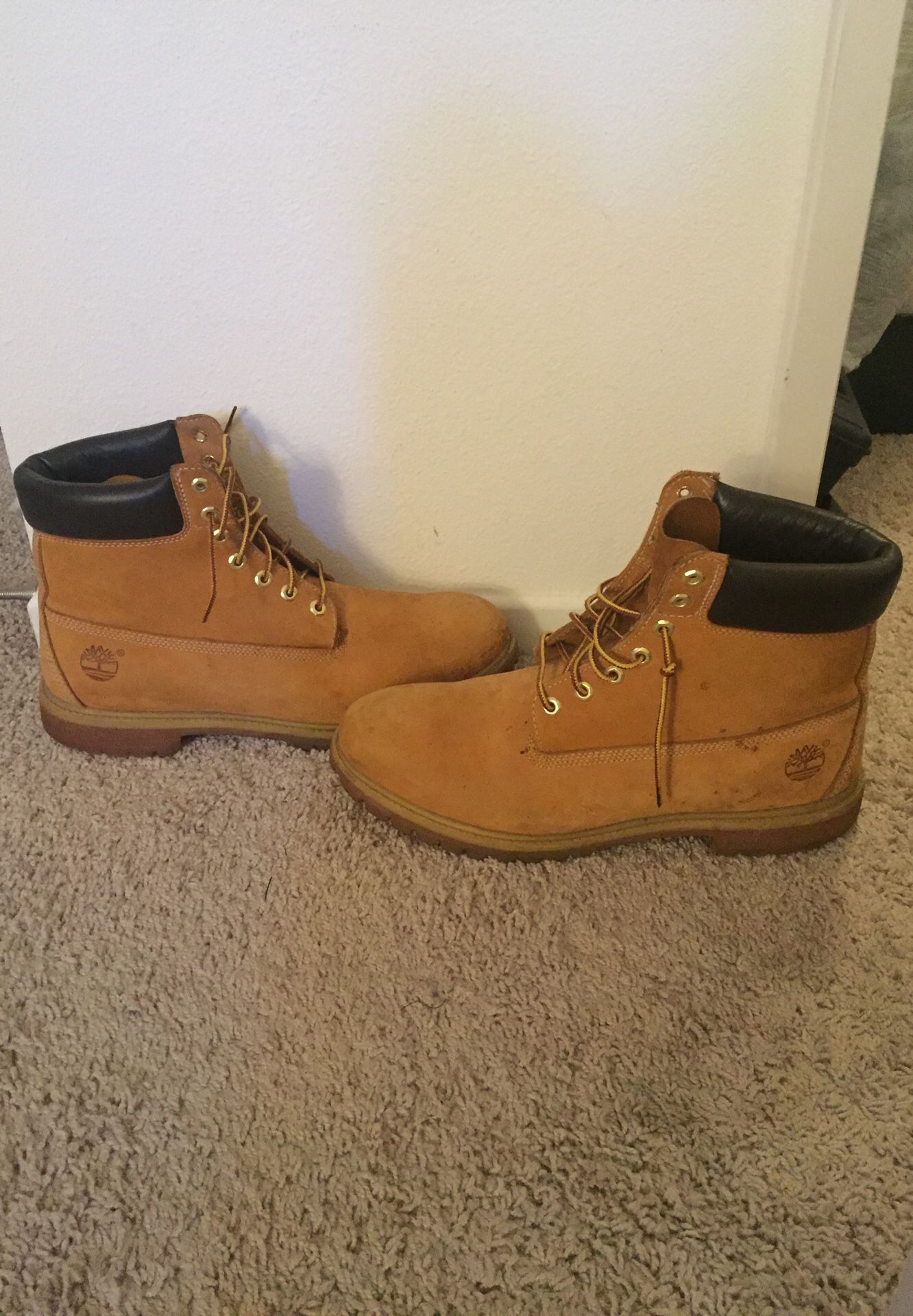 Timberland boots “tan” size 15
