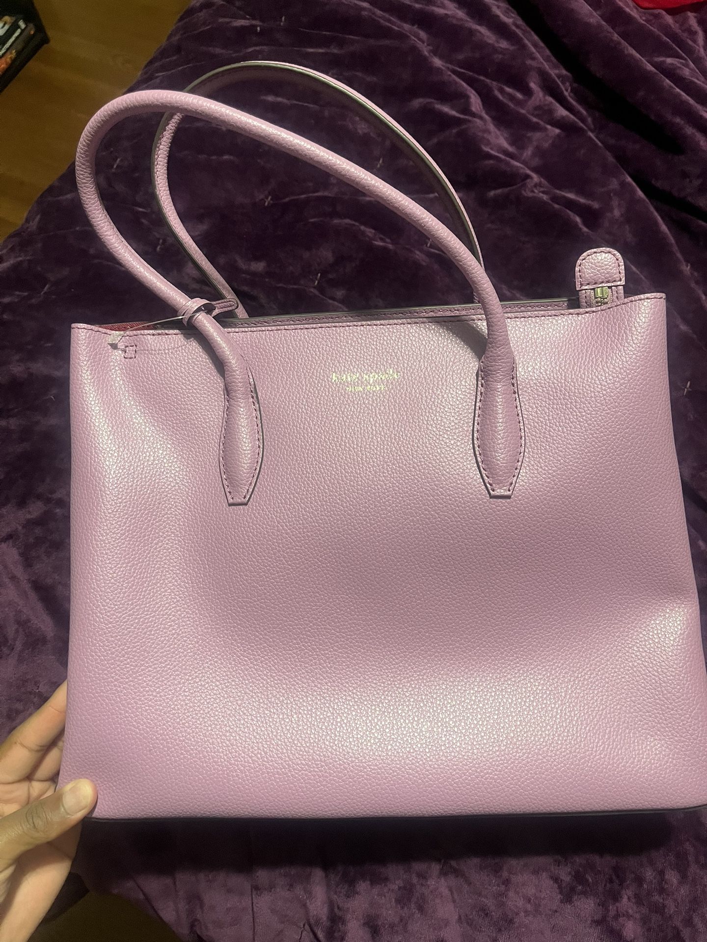 Purple Kate Spade Purse