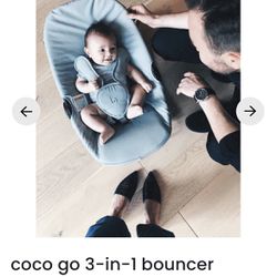 Bloom 3 -in-1 Bouncer With vibration Option 