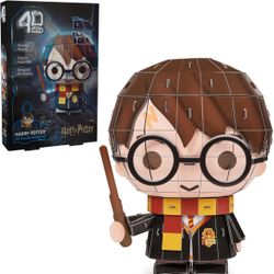 Brand new 4D Build, Harry Potter Character 3D Puzzle Model Kit 87 Pcs, Harry Potter Gifts Desk Decor, Building Toys, 3D Puzzles for Adults & Teens 12+
