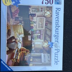 NEW Ravensburger Cozy Kitchen 750 pc Jigsaw Puzzle Sealed Box