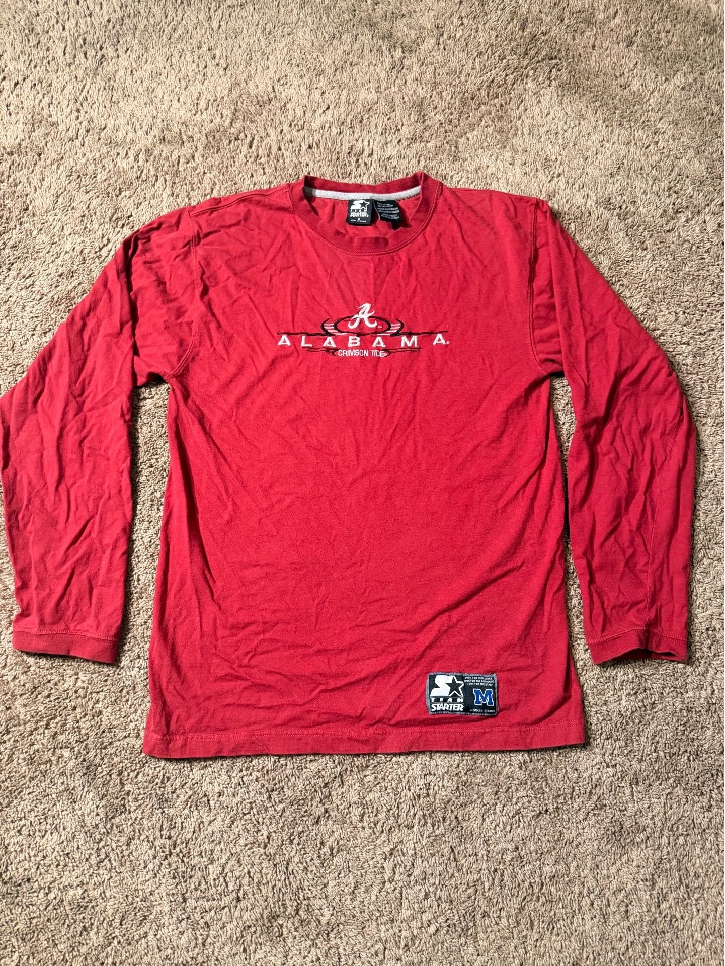 Alabama Crimson Tide Longsleeve Shirt Size Medium