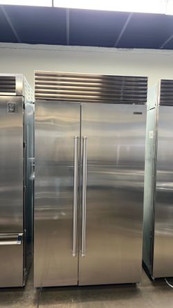 SUB ZERO 42”WIDE BUILT IN TWO DOOR REFRIGERATOR