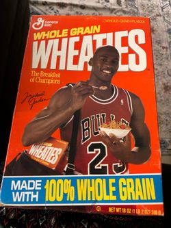 Wheaties Open Box Michael Jordan