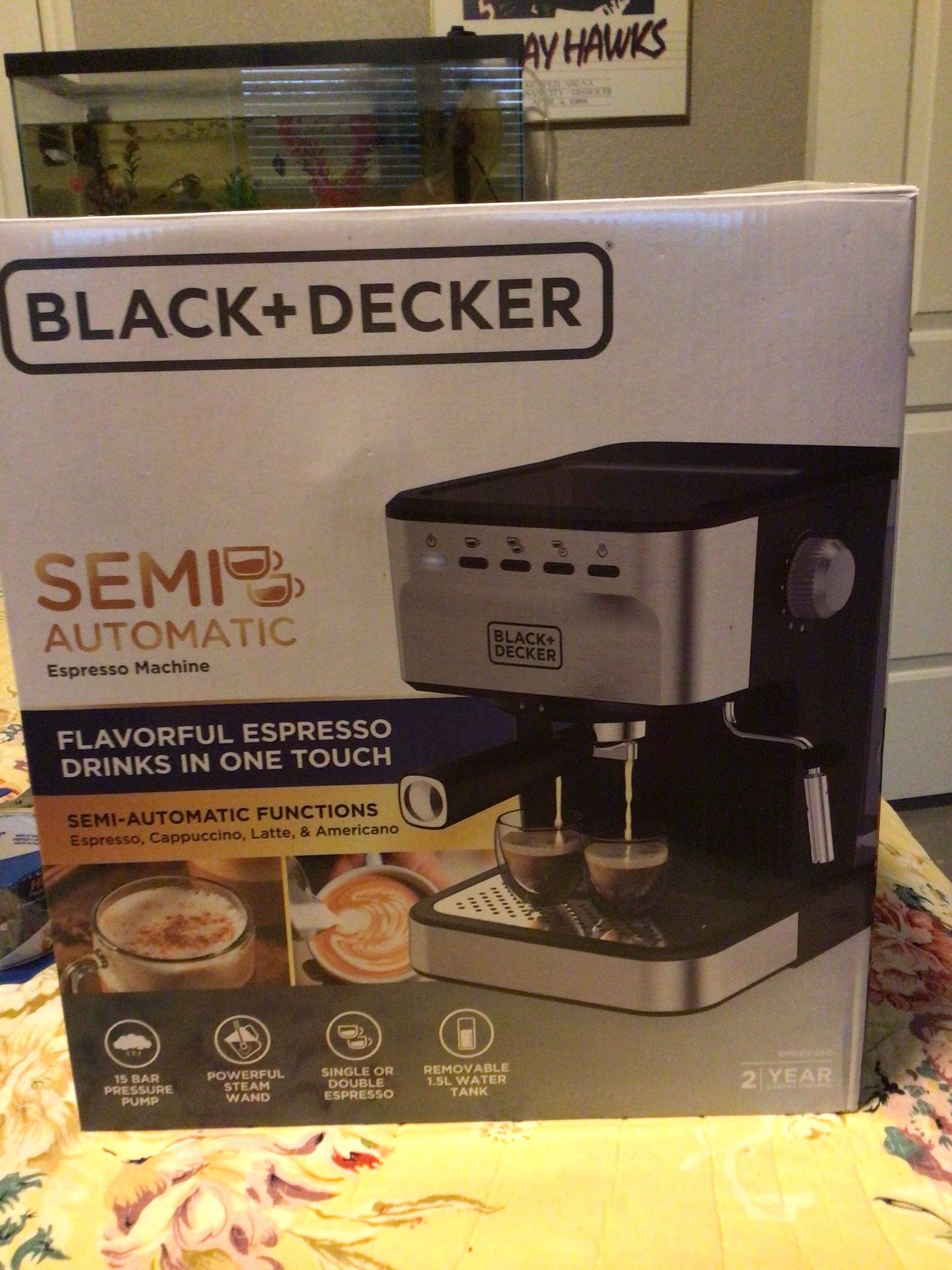 BLACK+DECKER Espresso Maker