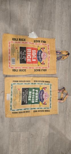 Swad Dakshin Rice Jute Bags Set of 15