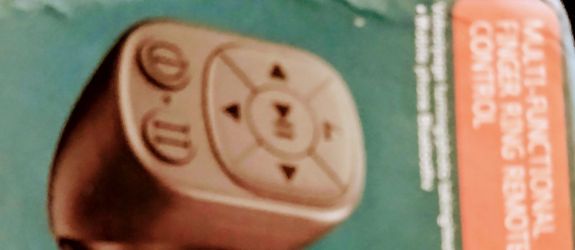 RING REMOTE  CONTROL FOR CELL PH NO MORE FINGER  SLIDFING