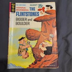 Gold Key Comics Giant Size The Flintstones Bigger and Boulder 1962 Fair