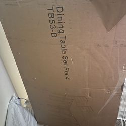 Brand new DINING TABLE SET !!! open box