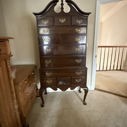 Ethan Allen Armoire Highboy Georgian Collection Open To Fair Offers!